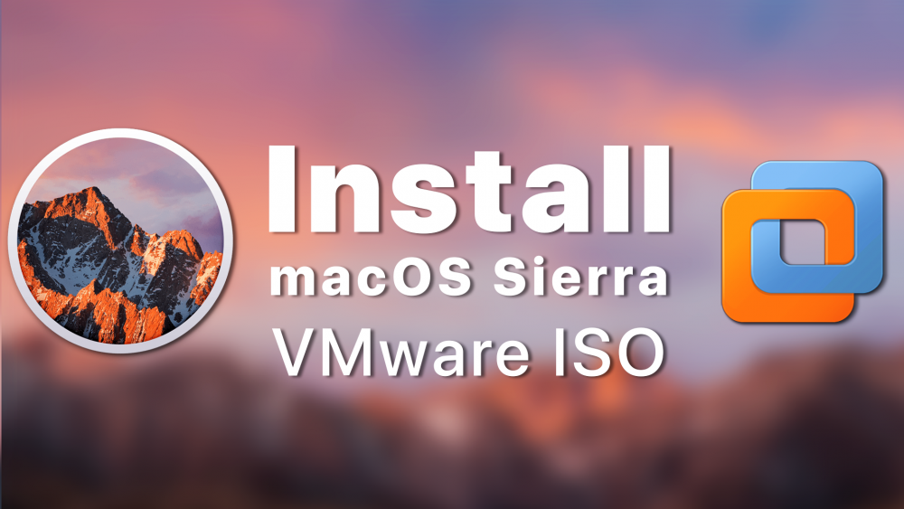 vmware tools iso for mac os highsierra